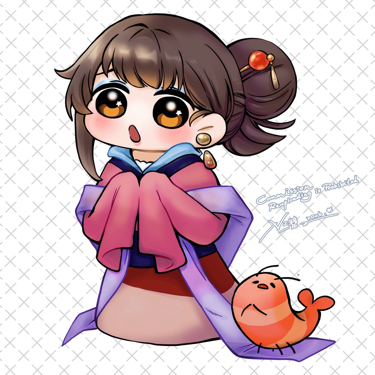 老祖宗，保佑我🙏🥺
千萬不要讓我吃保底 
為我卡池爭取好光彩 
錢包會以我為榮～