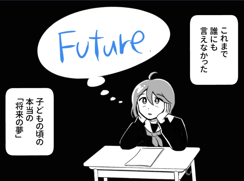 私を知る全ての人が
絶対に当てられないだろう
夢のはなしを描きました

性別のマンガの描き下ろしにする予定です 
