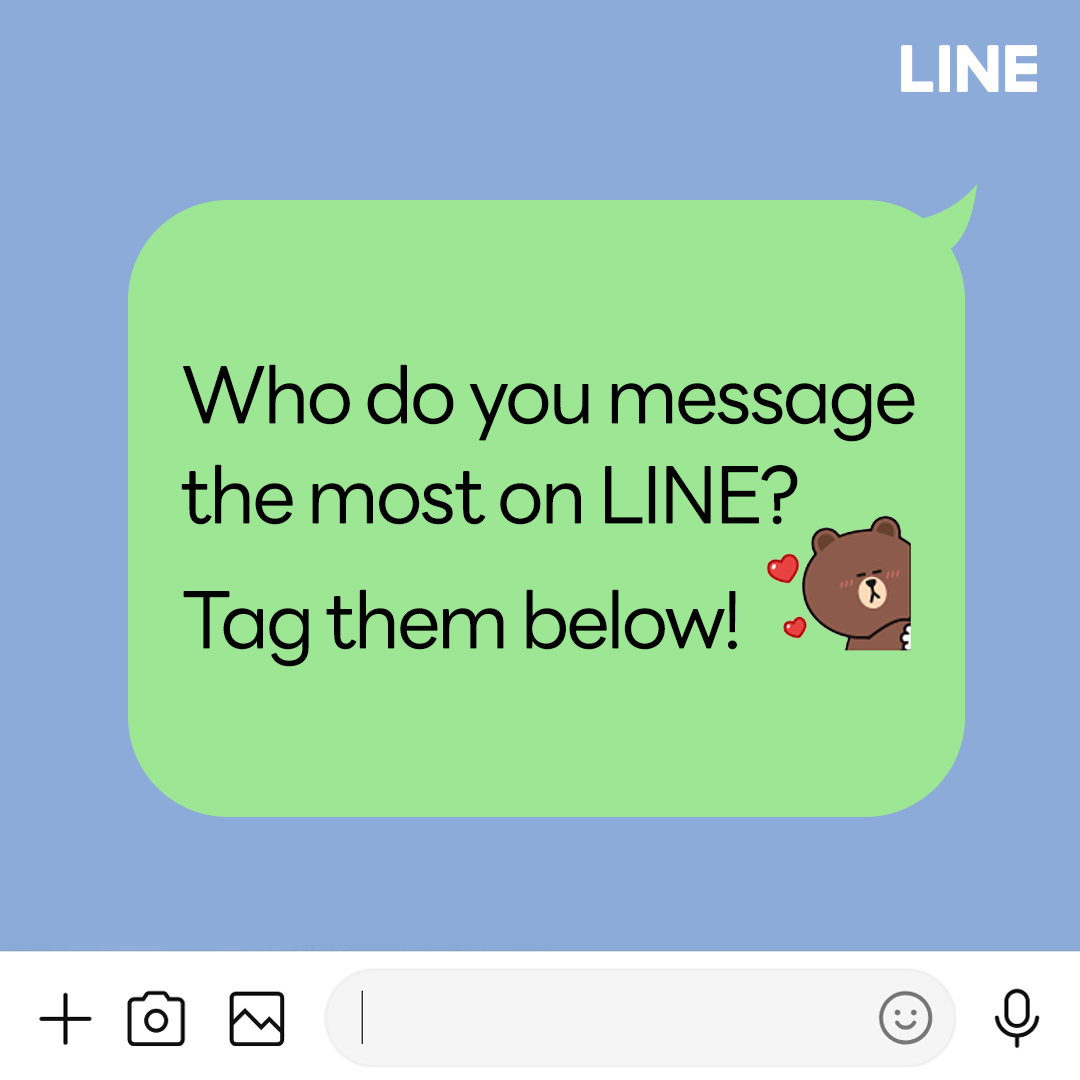 LINE Global tweet media
