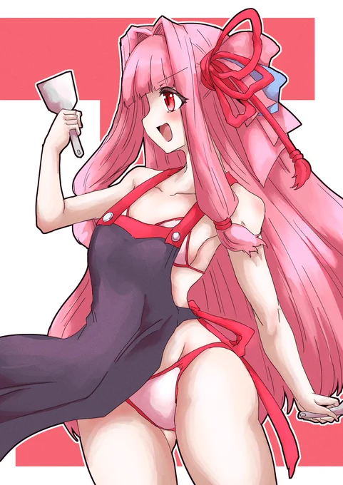今日の日課はビキニエプロン琴葉茜ちゃんです