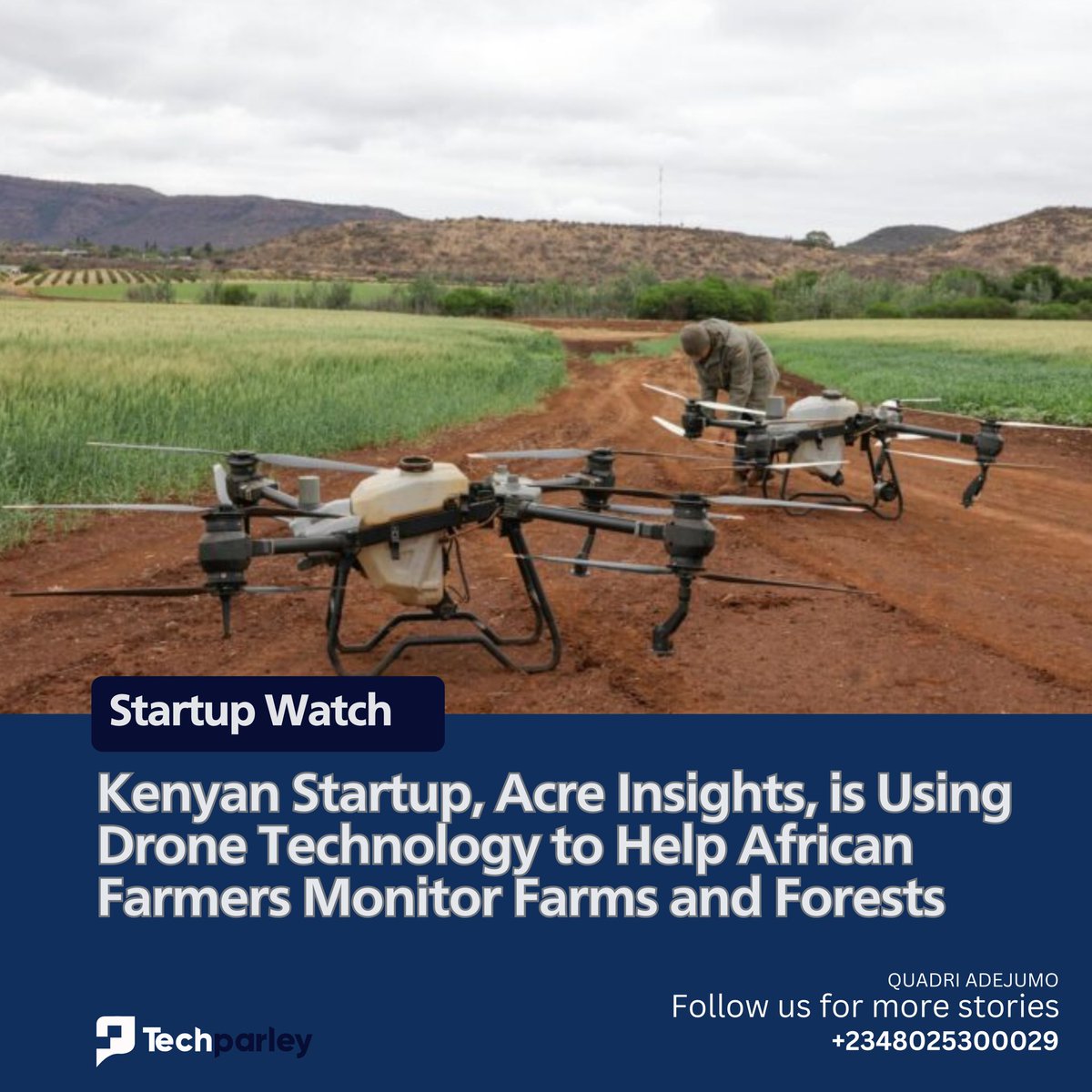 In Africa’s agricultural and conservation economy, decisions are still made with incomplete or outdated information. Satellite images can miss small plots, mobile surveys are slow and costly, and on-ground verification often takes months. A Kenyan startup, Acre Insights, is
