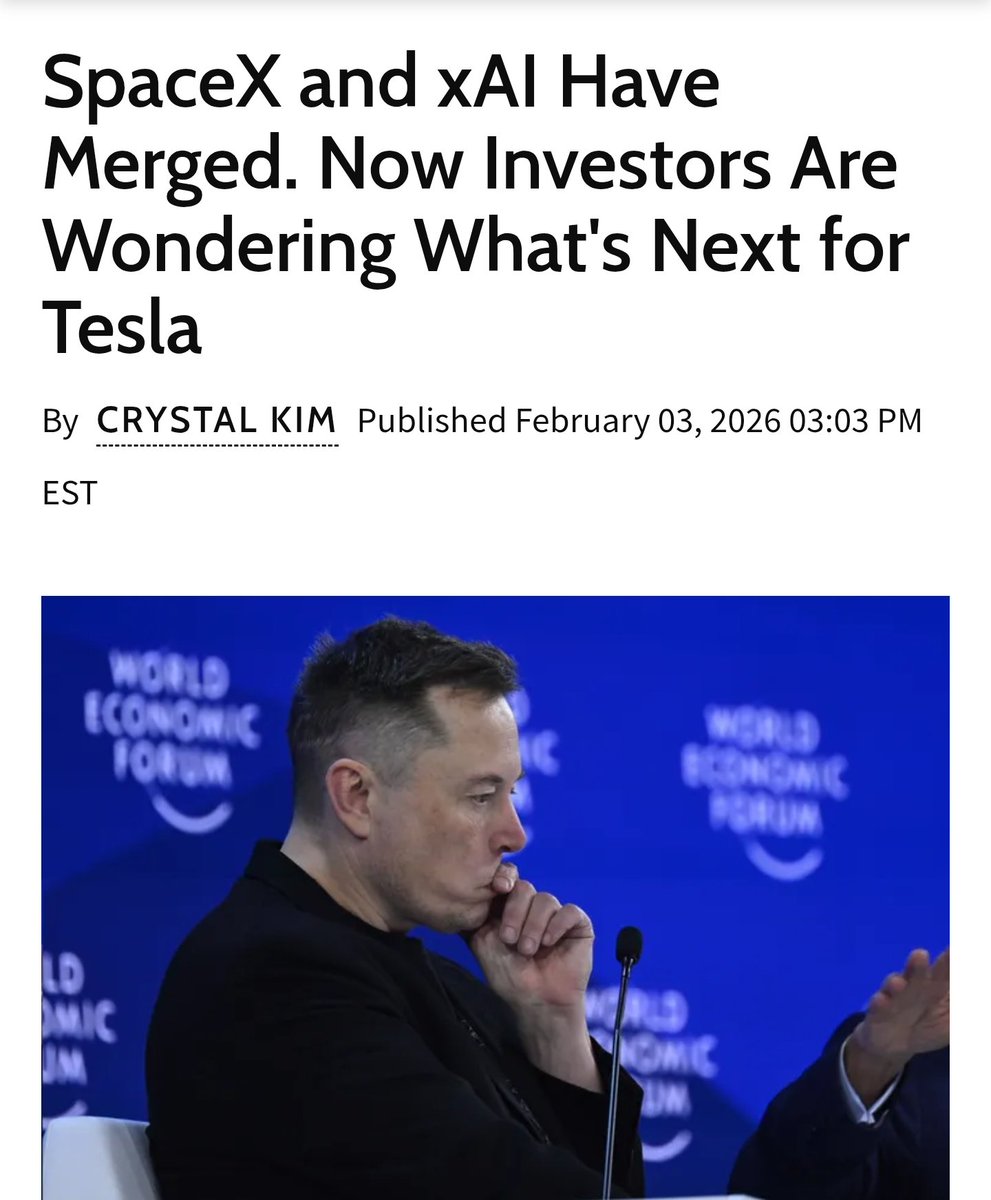chartmongo's tweet image. [빅테크] 스페이스X-xAI 전격 합병... "머스크 제국 완성, 테슬라만 남았다"
​■ 주요 보도 내용
​슈퍼 유니콘의 탄생: 일론 머스크의 우주 기업 '스페이스X'와 인공지능 기업 'xAI'가 합병을 공식 발표함. '물리적 하드웨어(로켓)'와 '디지털 두뇌(Grok)'를 결합해 화성 이주와 AGI 실현을…
