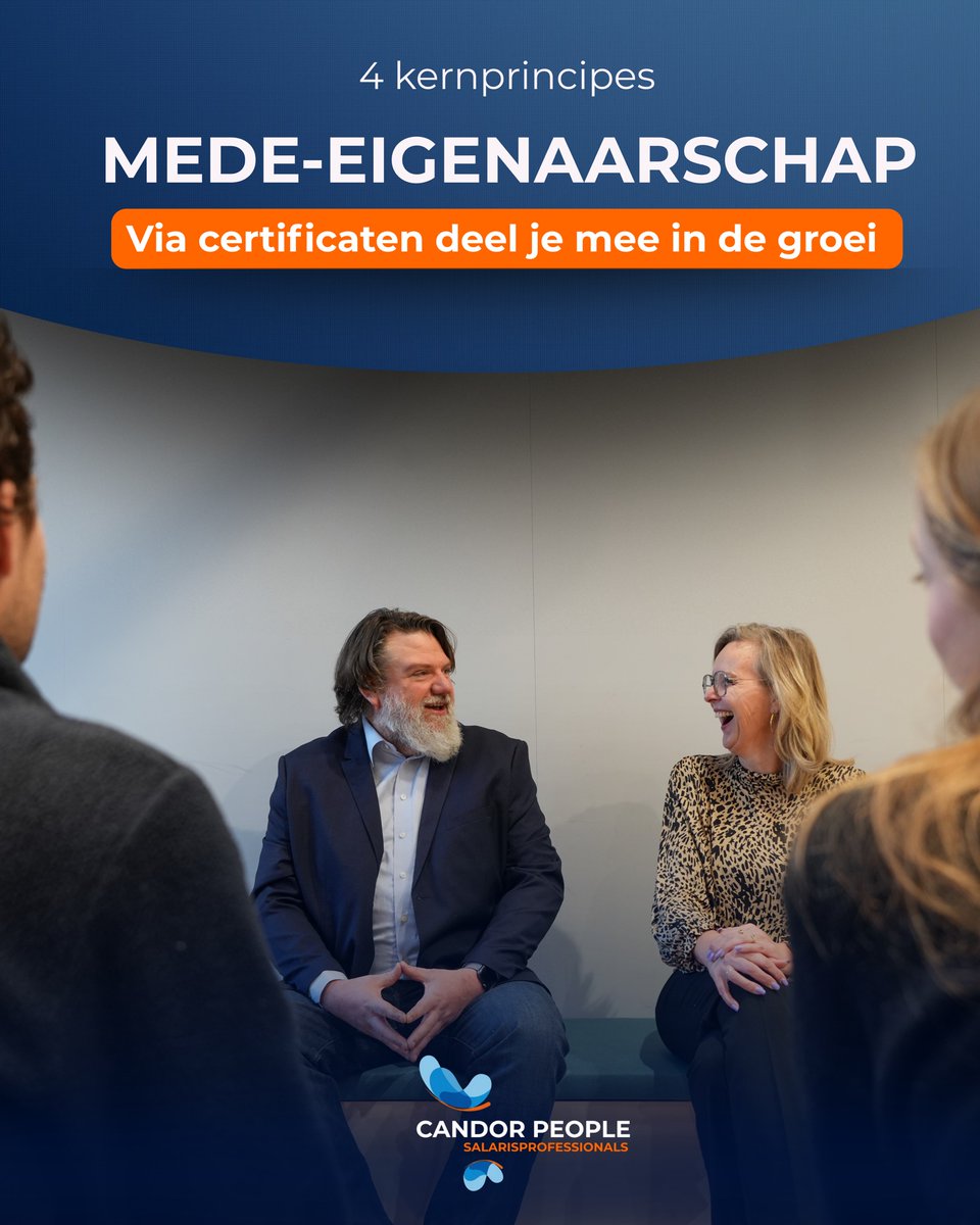 MichelBrouwer's tweet photo. Salarisprofessionals verdienen een eerlijk model.

Candor People 4 kernprincipes:

1. 70% van je omzet voor jou
2. Mede-eigenaarschap via certificaten
3. Transparantie: maand verdiensten, kwartaal resultaten
4. Community: sparren/kennis/elkaar helpen 

https://t.co/diPLFtC1xQ https://t.co/RwsBFqwy6A
