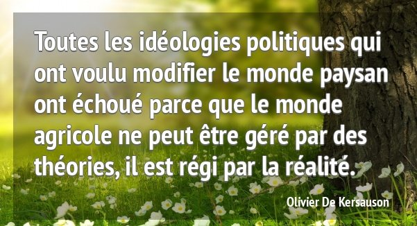 agritof80's tweet photo. 2 minutes à écouter :
L'erreur majeure des politiques agricoles de ces dernières années est de ne pas tenir compte des réalités du terrain.
Tant qu'on voudra orienter l'agriculture depuis des bureaux administratifs, on ira à l'échec.
👇 https://t.co/dgfWNJbif9