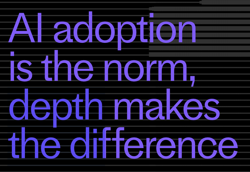 AskDragonfly's tweet photo. AI adoption is table stakes now. Depth is the differentiator.

Most teams use AI. Few have rewired how insights flow beyond support.
Real impact happens when customer signals reach product, eng, and leadership.

That’s AI readiness. That’s the gap @intercom  highlights.

#AI https://t.co/oMCoWFe7OT