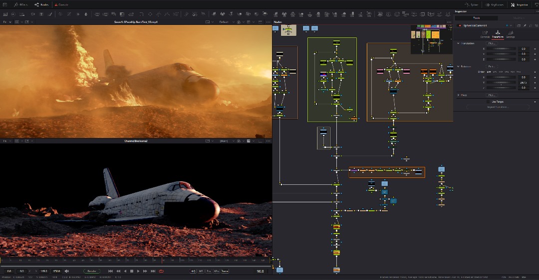 Lionsglasstudio's tweet photo. #Rebelway #blackmagicfusion
#fusionstudio #VFX https://t.co/Lg6qVsySed
