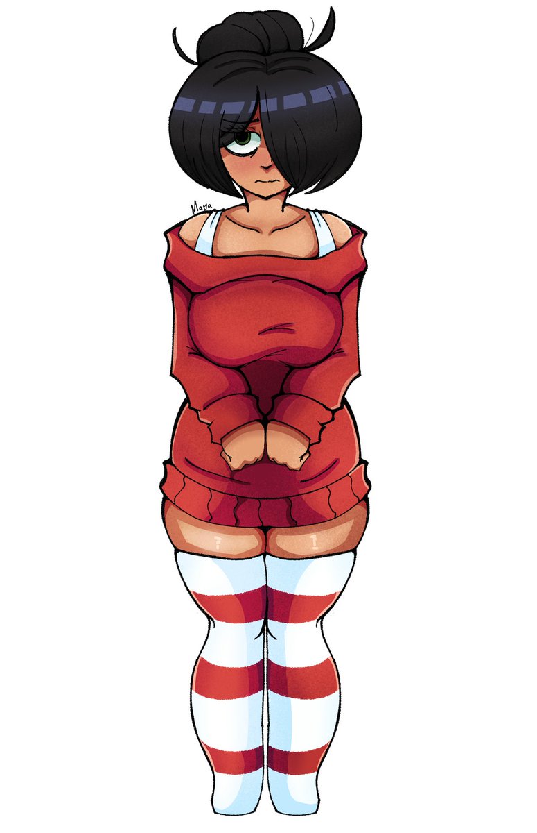 KnivarKuuja's tweet photo. An old drawing I had of Maya. https://t.co/Vk22FzqBh3