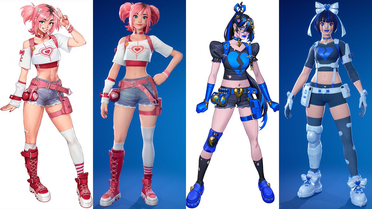 "SISTERS OF THE HEART" CONCEPT v IN-GAME