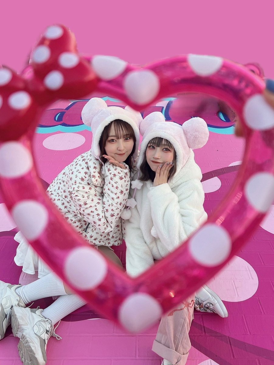 ピンクに染まった🎀💗🌸