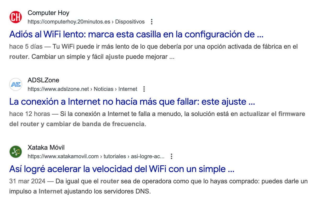 El santo grial de la banda ancha es un ajuste milagroso en el router.

Y yo sin saberlo.