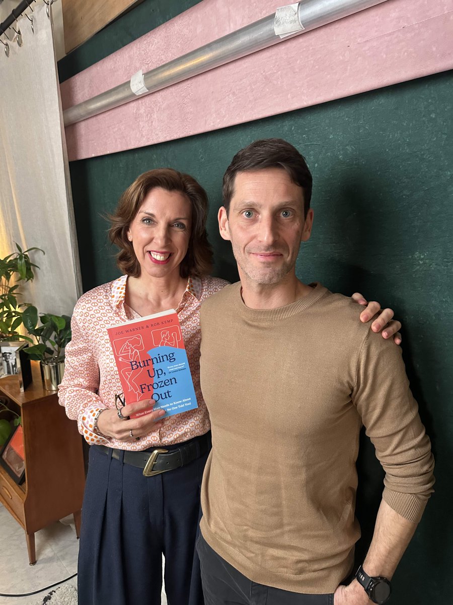 Great conversation with <a href="/drlouisenewson/">Dr Louise Newson</a> for her brilliant podcast - chatting hormones, health and happiness! Episode coming soon.

Until then, if you’d like a sneak peek at my new book - Burning Up, Frozen Out - you can download a free chapter here: burningupfrozenout.com