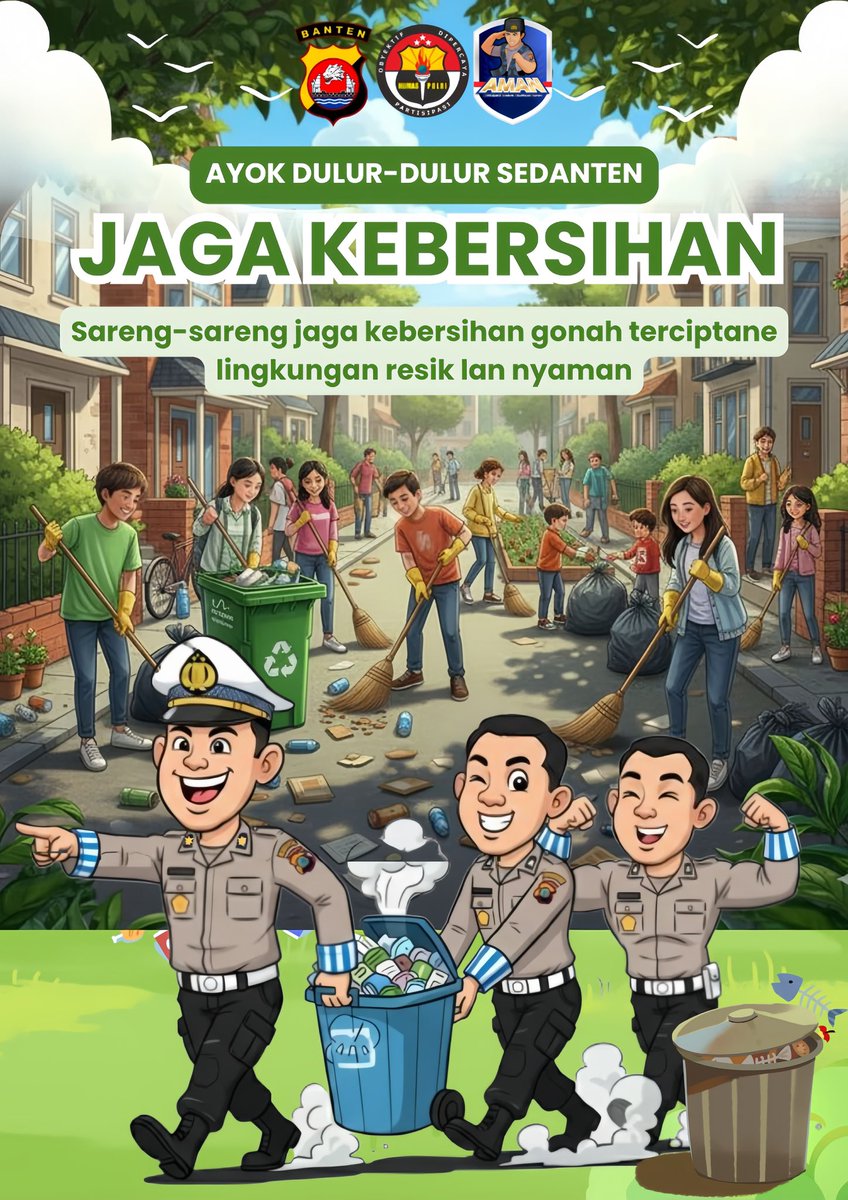 Buang Mantan pada tempatnya ❌
Buang sampah pada tempatnya ✅

@divisihumaspolri
<a href="/polisiindonesia/">reyzha avrilliansyah</a>
@spripimpoldabanten
#polripresisi