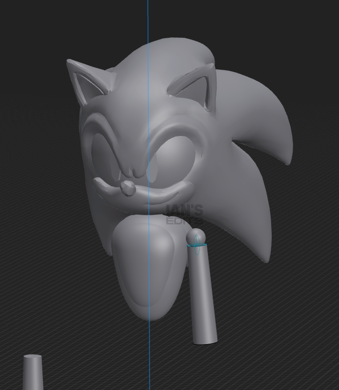 iansedits's tweet photo. Slight update to the figure/model design! #sonic https://t.co/QxoRUqv3VM