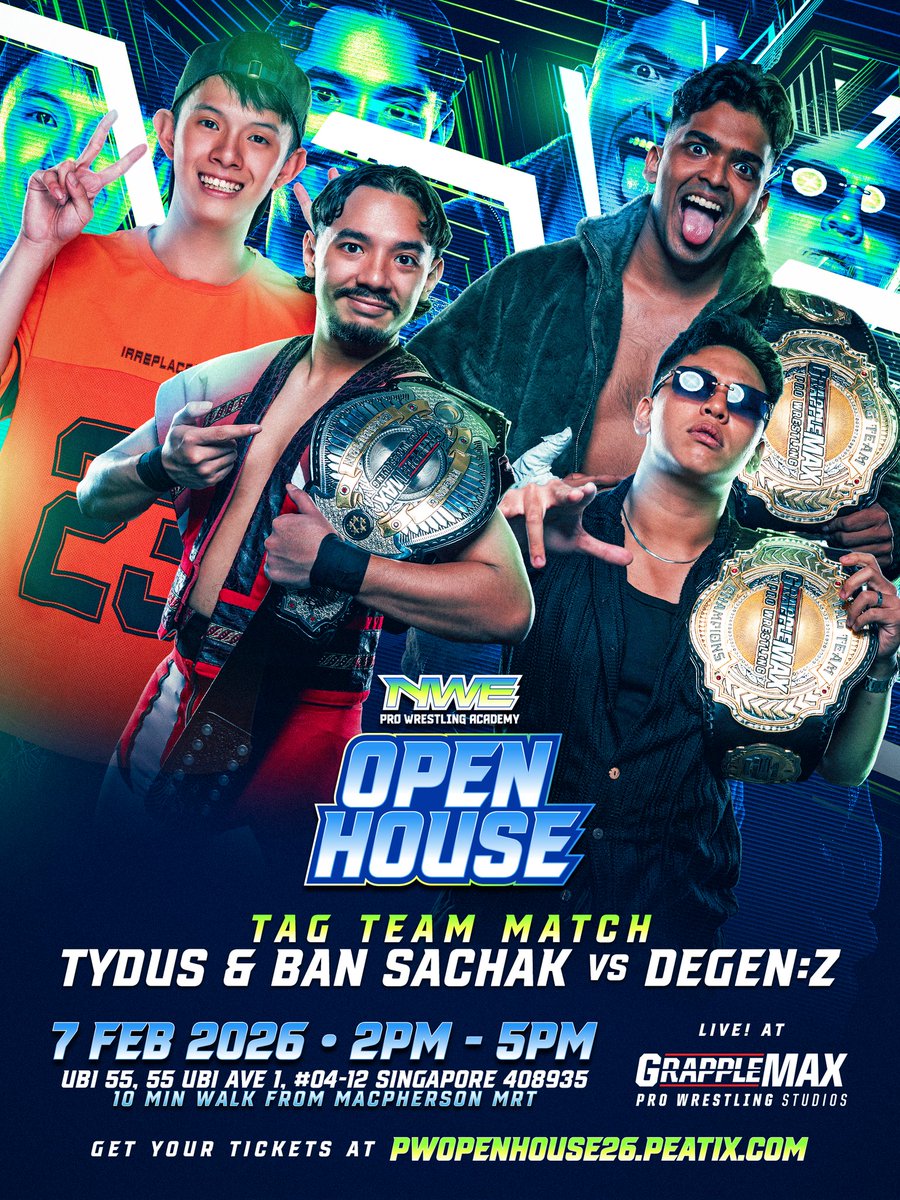Grapplemax Pro Wrestling Singapore tweet media