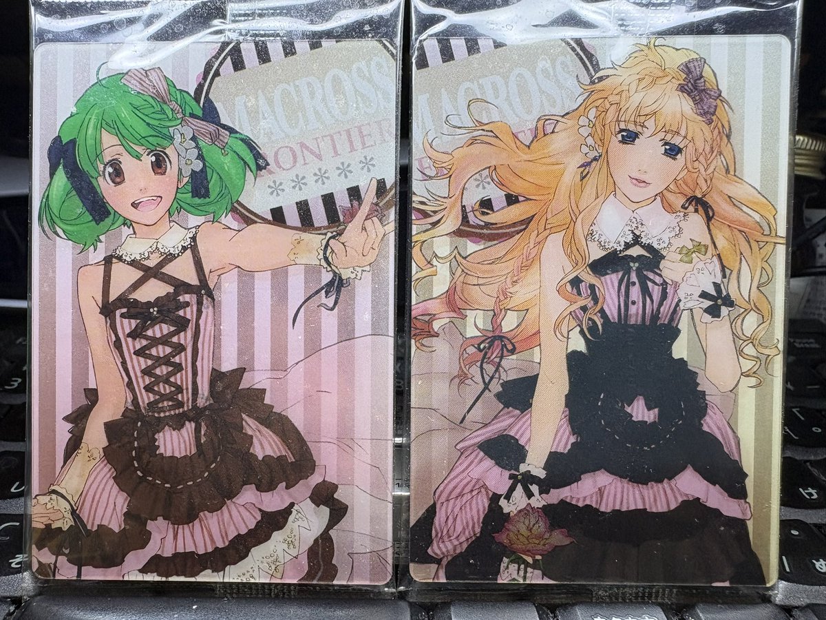 マクロスFのウエハースカードはクオリティーが高かったなぁ。