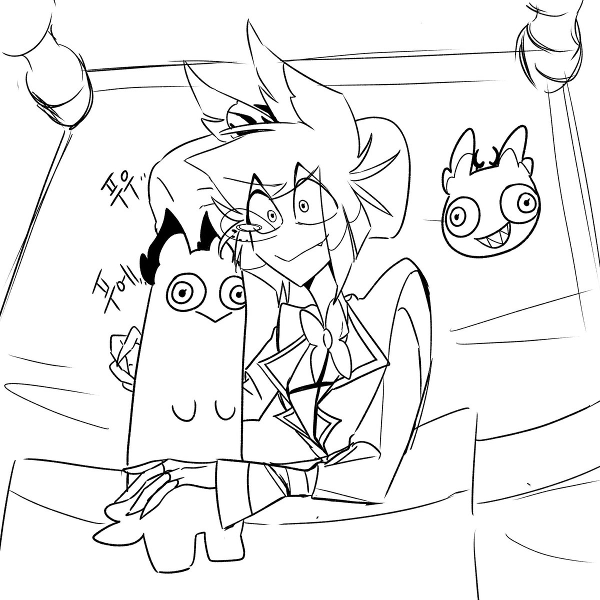 hwaan177378's tweet image. 푸데푸데 푸에.. 📻
#HAZBINHOTEL #Alastor #RadioDemon