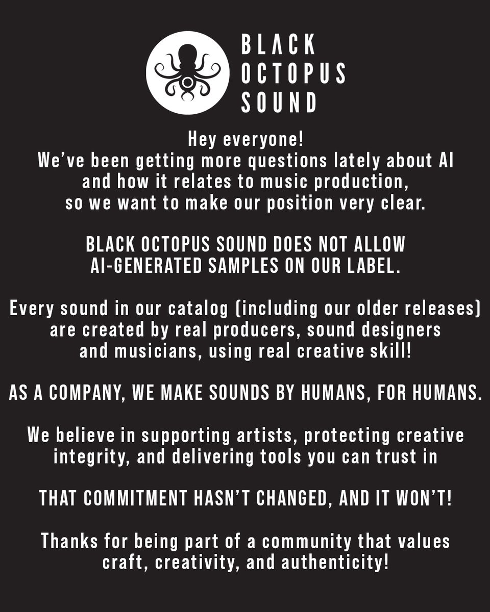 Black Octopus Sound tweet media