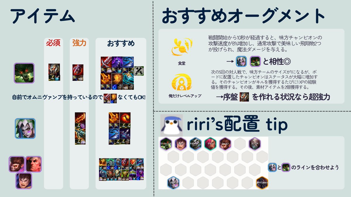 ゆっ着@TFT初心者向け解説 tweet media