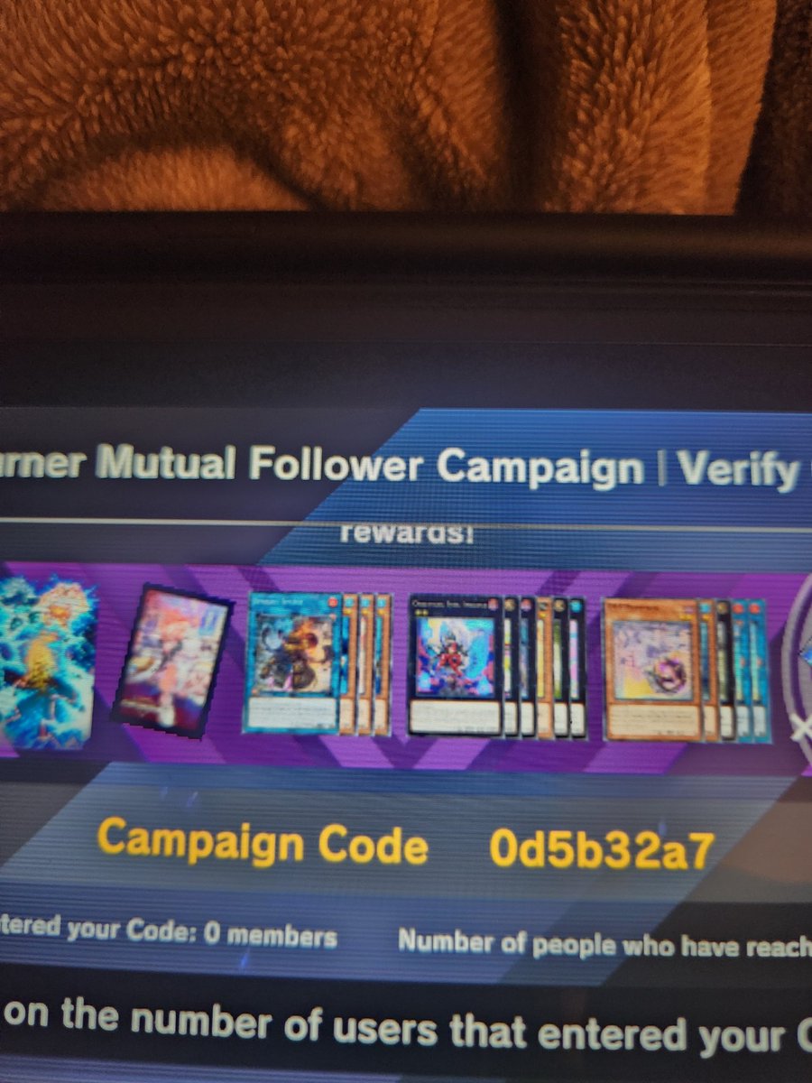 shining_BLS's tweet photo. I really appreciate it if you entered my campaign code ☺️

#yugioh #MasterDuel #YuGiOhMasterDuel https://t.co/KbkI0eaf6T