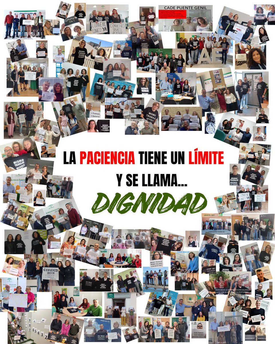CCOOAEFPA's tweet image. ⛔️DOS MESES sin avances en el convenio de @aemprende 🤫Silencio y  🔕bloqueo . Desde la representación de CCOO exigimos CONVENIO YA‼️. La #paciencia tiene un límite: #DIGNIDAD @UniversidadAnd @EconoHaciendAND @JuanMa_Moreno @daniescacena @GoVillamandos @Comunica_FSCA @jcgarcia92