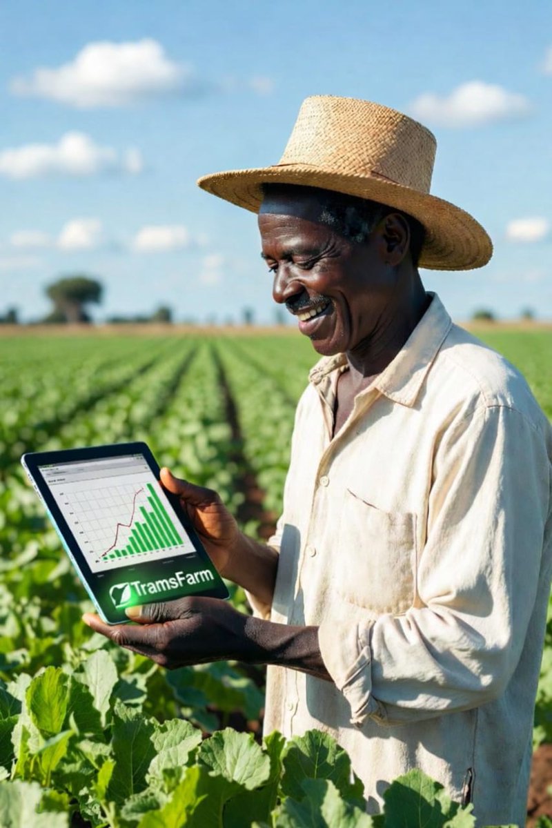 No fancy offices yet. Just early mornings, endless cups of coffee, and real conversations with farmers and drivers. 
Building Tramsfarm isn’t about being disruptive; it’s about being useful.
One day at a time, we’re fixing the gap.
Follow TRAMSFARM or dm us if you just curious...