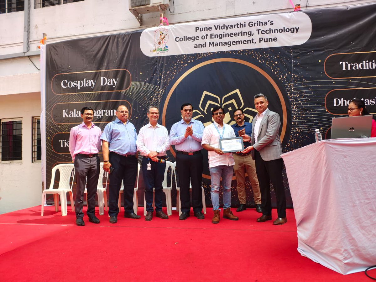 DesignTechSys's tweet photo. Congratulations to @pvgcoet College of Engineering, Technology &amp; Management, Pune on being recognized as a @MathWorks Credentialed Institute 2026! Proud to support industry-ready engineering education with MATLAB® &amp; Simulink®.
#PVGCOET #MathWorks #EngineeringEducation #DesignTech https://t.co/zmav87tulX