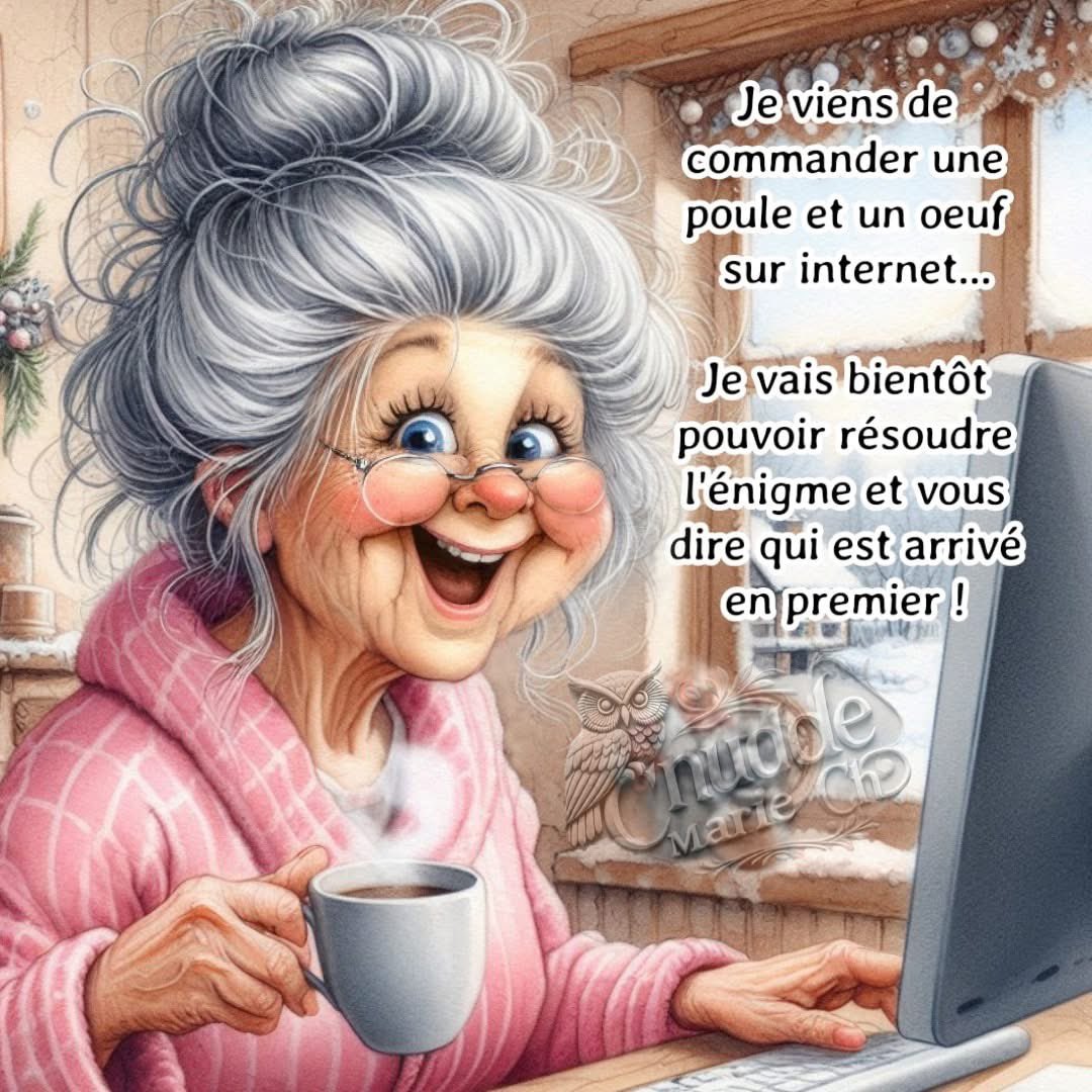 Bonjour tout le monde, je vous souhaite un excellent jeudi. Le temps étant pourri comme notre vie sous Macron j’essaye de vous faire rire un peu.🤪👋☕️🕊️✊