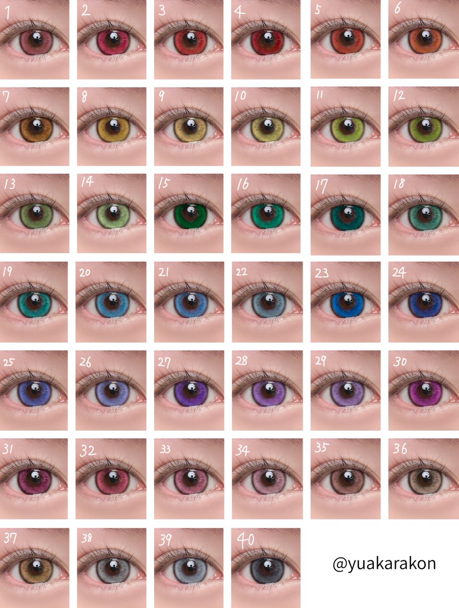 夢彩🦋カラコンオタク tweet media