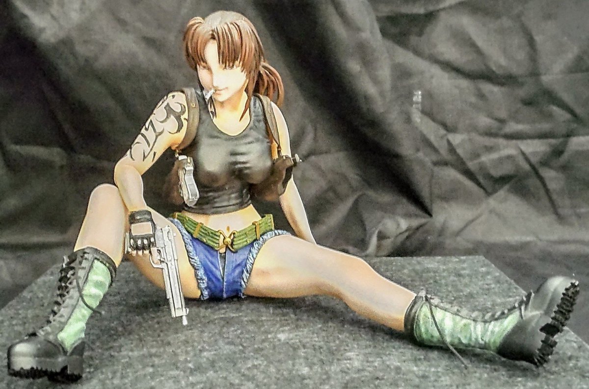 ワンフェス2026W 告知 ブラックラグーン より、レディ 展示販売致し