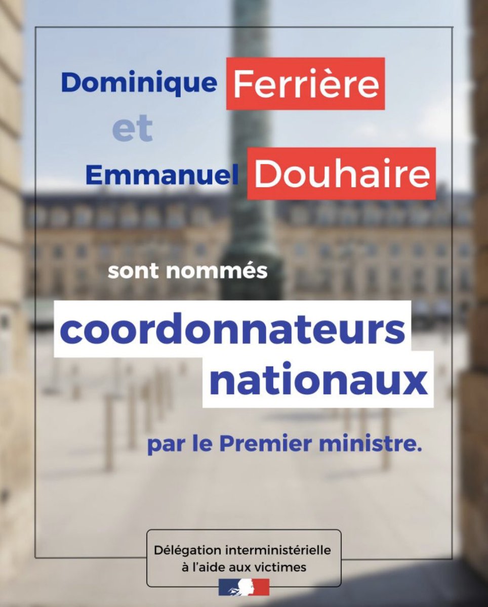 Déléguée interministérielle à l'aide aux victimes tweet media