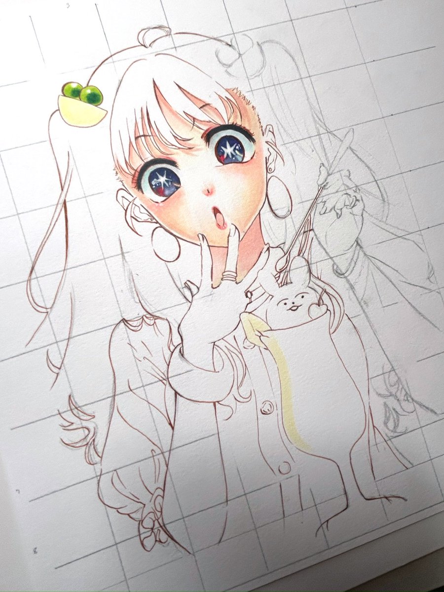 推しの子、アイちゃん描きました❤️

#推しの子
#星野アイ
#模写
#copicart