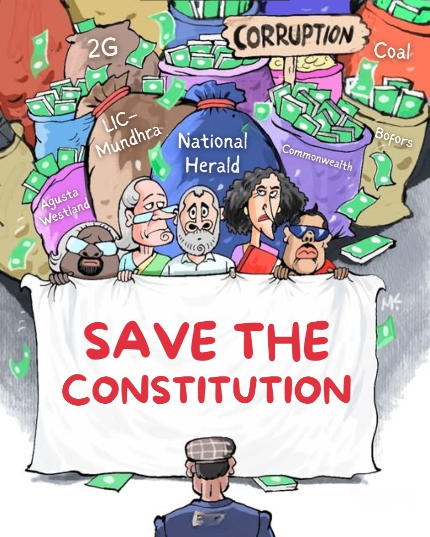 Vivaan_85's tweet photo. Every time #Congress shouts “Save Democracy”,
the country remembers how democracy was misused under them.
Power was centralised.
Institutions were pressured.
Corruption flourished.
History isn’t kind to hypocrisy.
#CongressTruth #DemocracyDebate #Corruption https://t.co/aOrauuIYHI