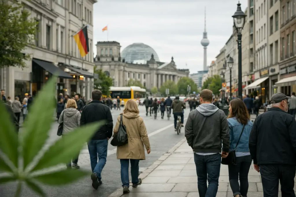 En ny vetenskaplig undersökning visar att den senaste lagändringen i Tyskland 2024 inte har lett till någon tydlig ökning i användning eller trafikrelaterade incidenter kopplade till detta beteende bland befolkningen. 
Varför är vi så rädda i Sverige?
🇩🇪🥦👍