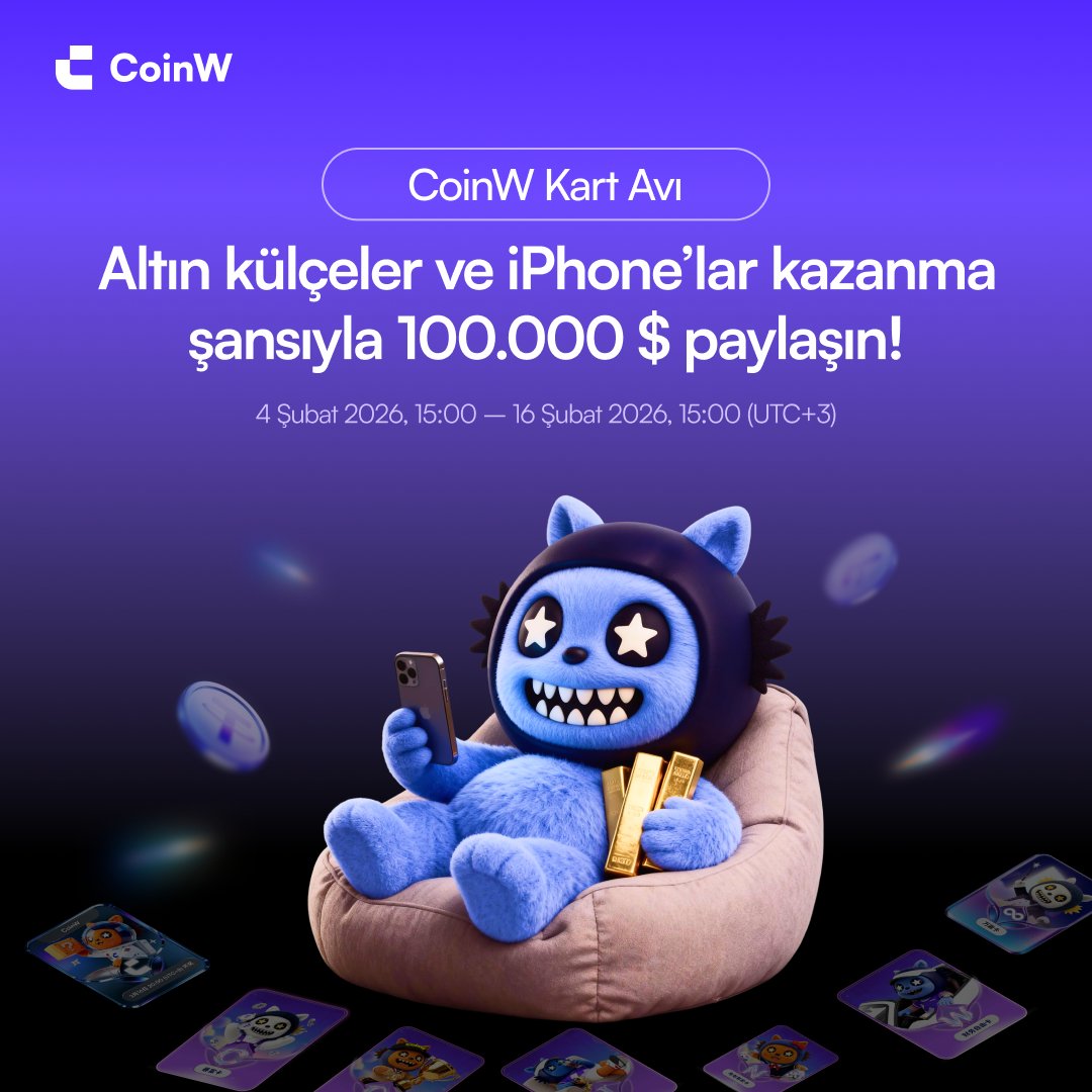 CoinW Global Türkiye Topluluğu 🇹🇷 tweet media