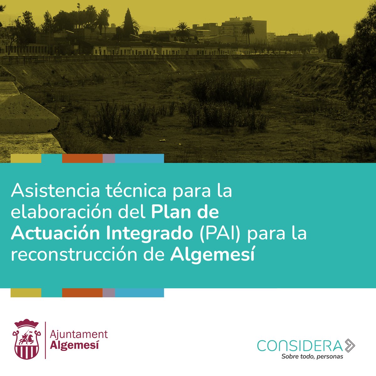 Vamos a elaborar el Plan de Actuación Integrado (PAI) del <a href="/aj_algemesi/">Ajuntament Algemesí</a> , clave para impulsar la recuperación y el desarrollo urbano sostenible del municipio tras los efectos de la DANA.

💶Hasta 9 millones de euros.

Seguimos trabajando por ciudades más resilientes.