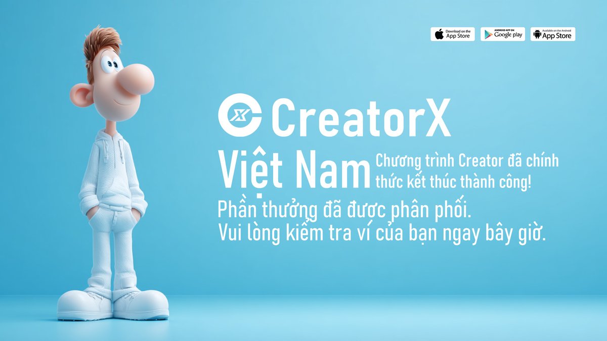 🚀 CreatorX Vietnam Elite Creator Incubation Program Successfully Concluded!

A total of 100 creators have successfully received rewards 🎉 Below is a partial list of winning wallet addresses ⬇️

💵 Cash Incentive Subsidies
🎁 CreatorX Points Airdrop Rewards

✅ Rewards have been