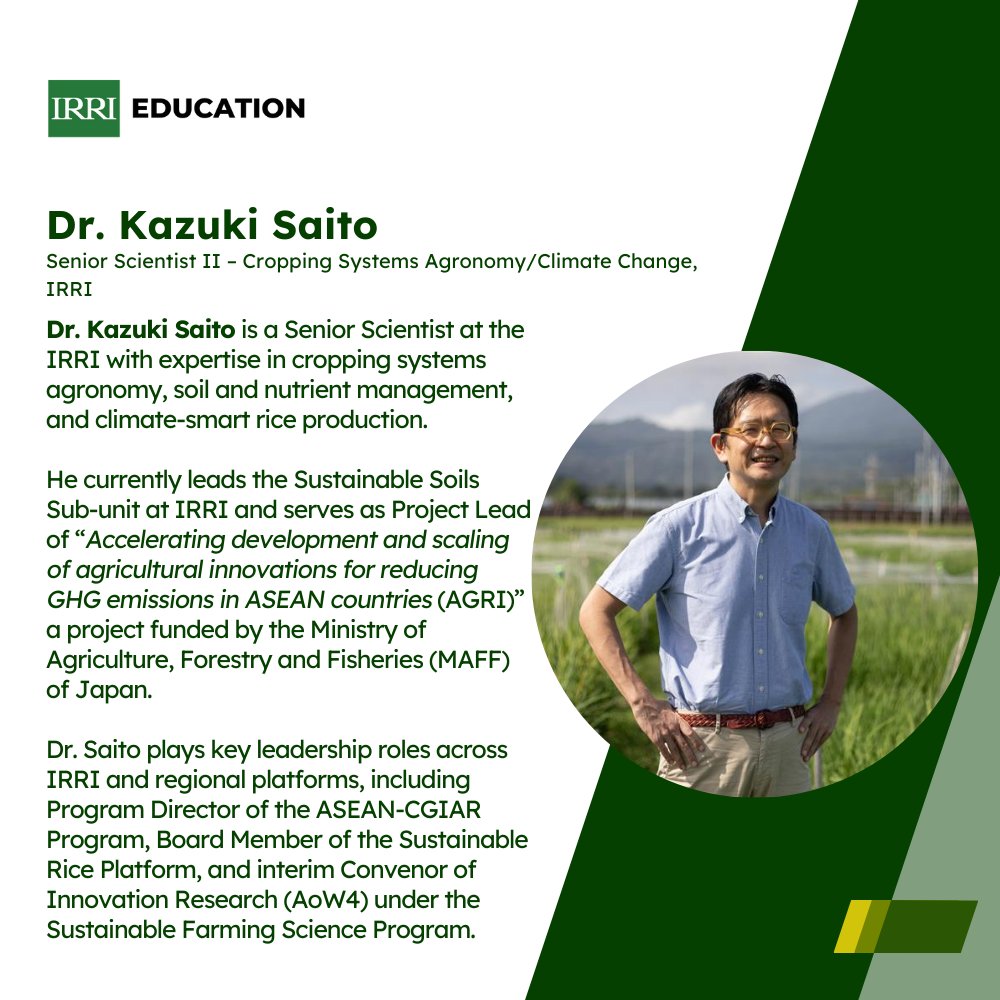 IRRI Education tweet media