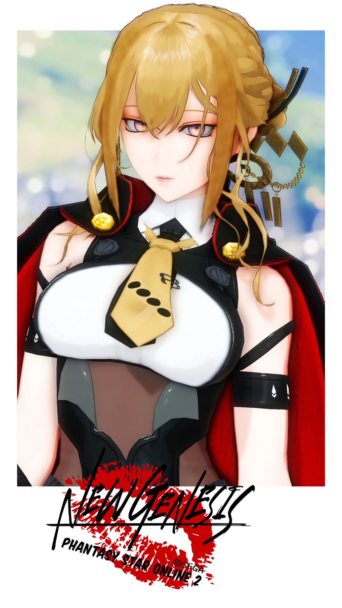 イヴリン・シェヴァリエ
最近フィギュアの予約が始まりましたよ☝️🤓
#PSO2NGS_SS 
#ma7ロゴ