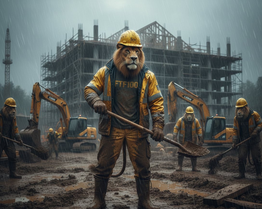 FTFflip100's tweet image. When markets get muddy, weak hands quit.
Lions dig deeper.
FTF100 doesn’t pause — we BUILD. 🦁🔥
#FTF100 #NoDaysOff #StormMode