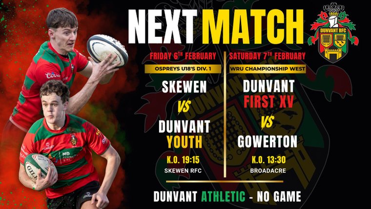 Dunvant Rugby Club tweet media