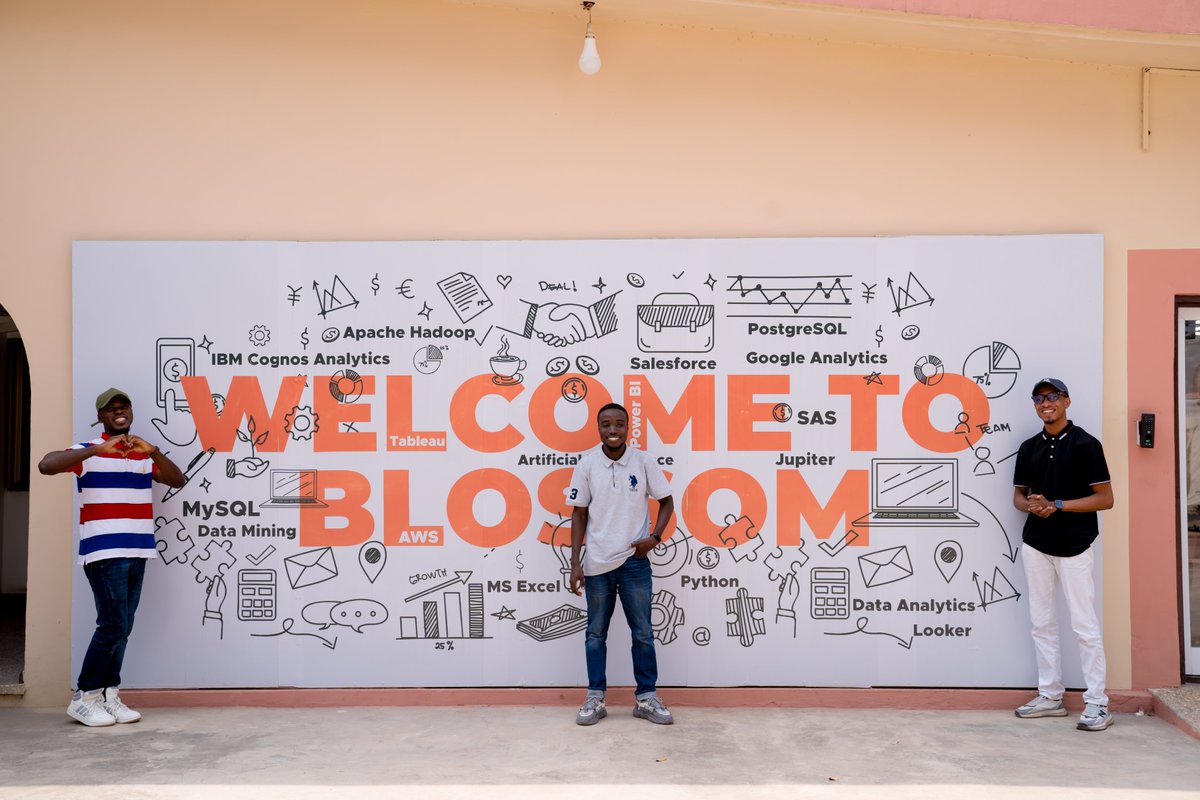 blossomacademy_'s tweet photo. Throwback to the kickoff of the Code4Food Security Fellowship; first in-person sessions, introductions, networking, and the start of Python lessons into AI &amp; Machine Learning.

Grateful to @WFP_Ghana  and @koicagh for their support.

#Code4FoodSecurity #BlossomAcademy #AI #TBT https://t.co/SvCcRh86xB