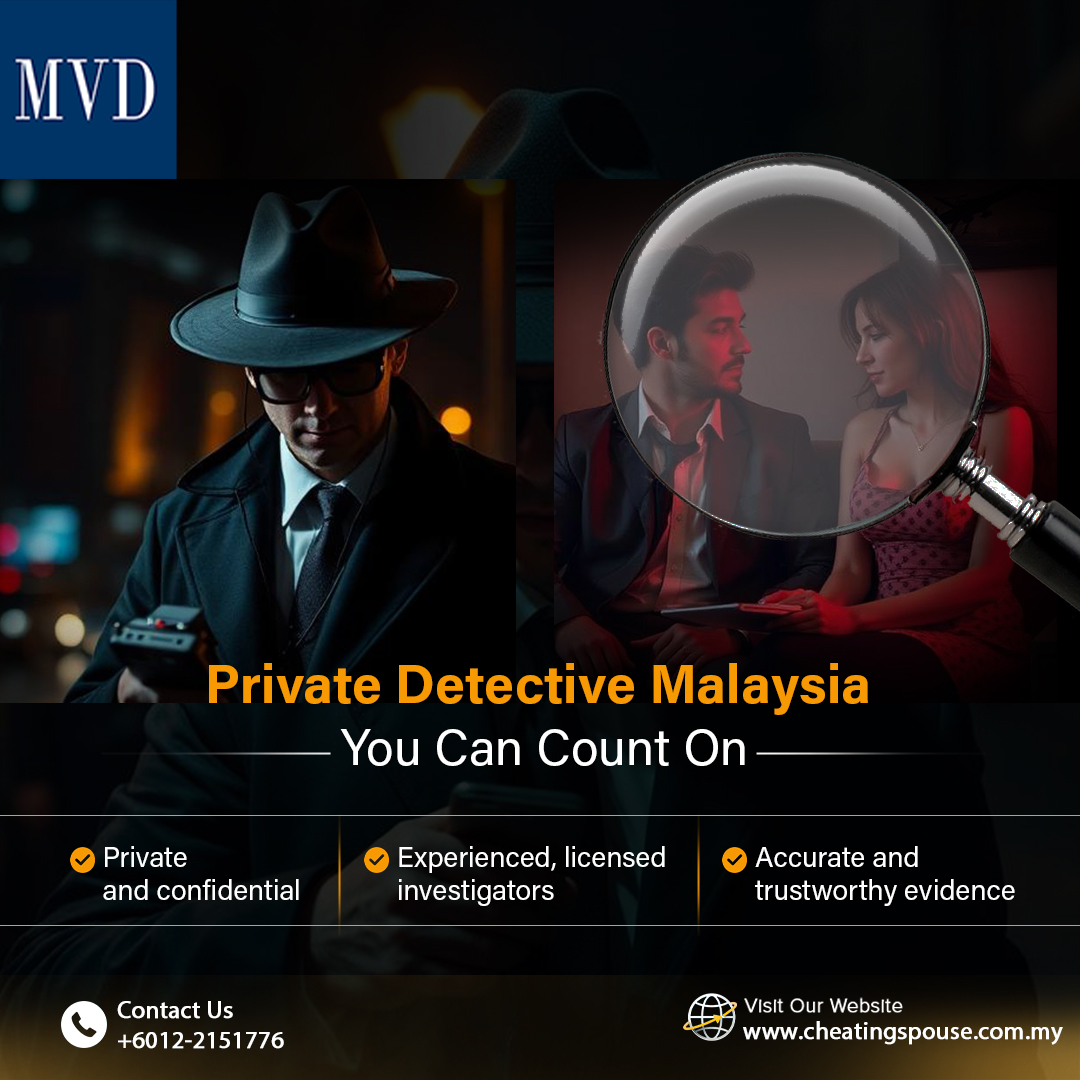 CheatingSpouse7's tweet photo. Our Private Detective Malaysia services help you find facts discreetly and professionally. We make it easy to get clear, reliable information.
 
📞 +6012-2151776
📧 info@mvdinternational.my
🌐 https://t.co/rfAl3qmGzA
 
#PrivateDetectiveMalaysia #InvestigationServices https://t.co/zyhbx55GZH