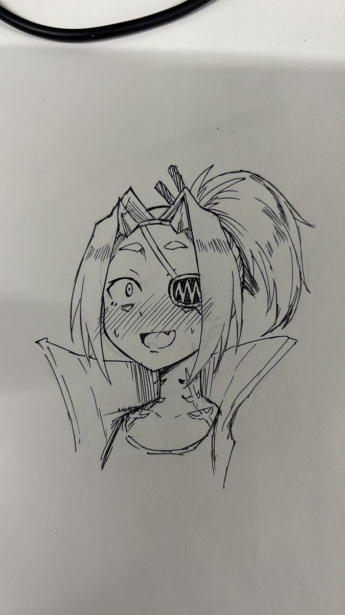 k_miura670's tweet image. 落書き
「ジョゼは見た…」
#コードヴェイン2
#CODEVEIN2