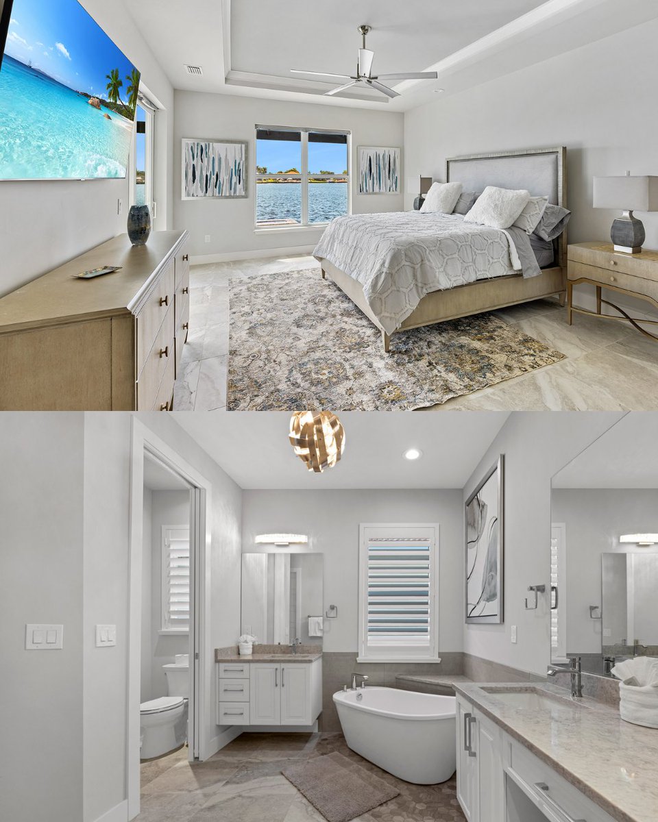 seabim's tweet image. Sunsets, spa nights, and waterfront views… Villa #Stillentim has it all.

Located on the southernmost Eight Lakes, this modern villa offers a dock with tiki hut, west-facing pool, expansive lanai, and plenty of space to gather, inside and out.

Book now: seabim.com/stillentim