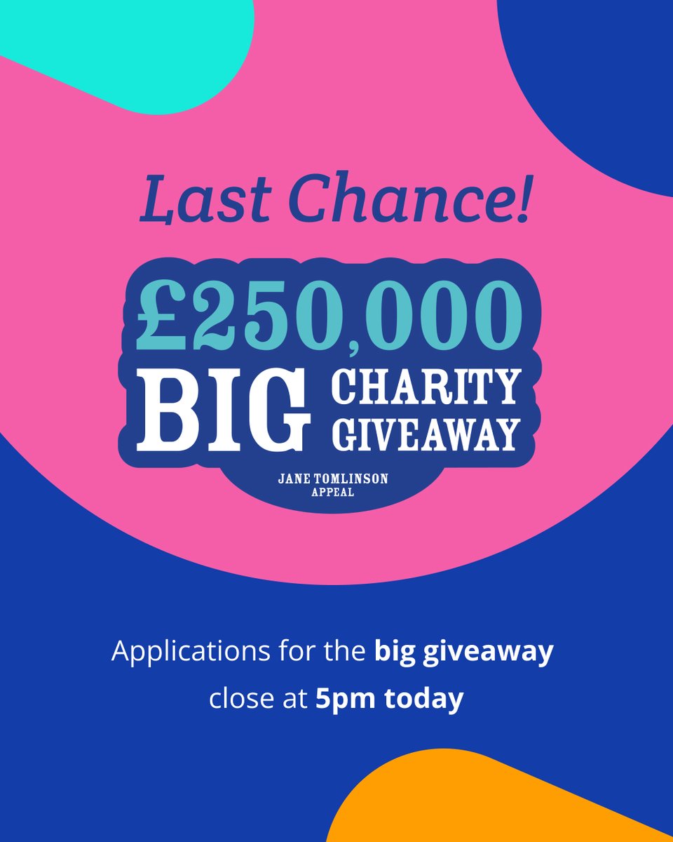janesappeal's tweet photo. ⏰ Last day to enter
Entries close today at 5pm
👉 https://t.co/8uxVo3Hogs https://t.co/6B9F0Y1HCs