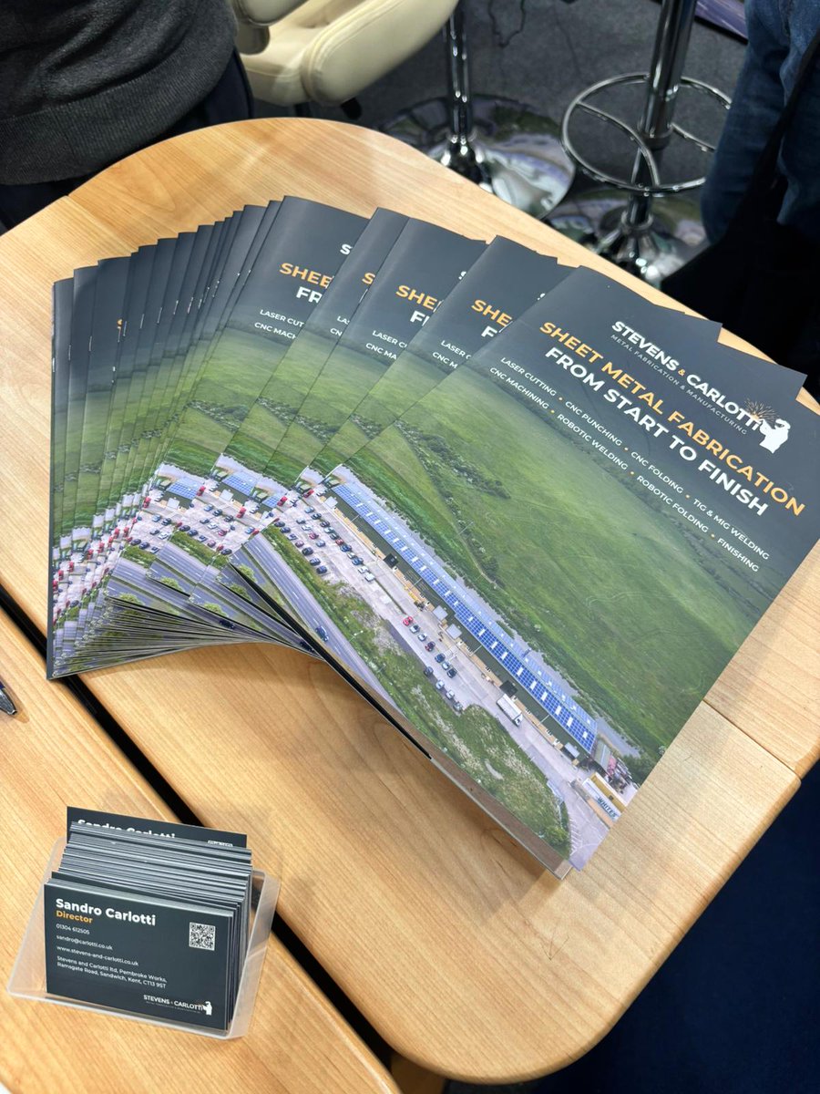 StevensCarlotti's tweet image. Hard to believe it’s already the last day of @Southern_Mfg !

Don't miss your final opportunity to speak with our #MetalFabrication &amp;amp; #Machining experts, talk through your needs and pick up a copy of our booklet to take away.

📍 We're at 𝗦𝘁𝗮𝗻𝗱 𝗙𝟮𝟰𝟬.

#SME26