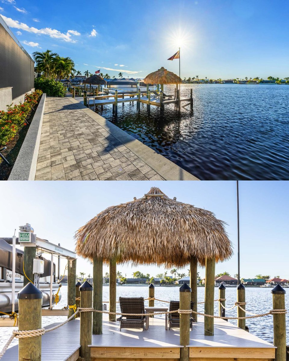 seabim's tweet image. Sunsets, spa nights, and waterfront views… Villa #Stillentim has it all.

Located on the southernmost Eight Lakes, this modern villa offers a dock with tiki hut, west-facing pool, expansive lanai, and plenty of space to gather, inside and out.

Book now: seabim.com/stillentim