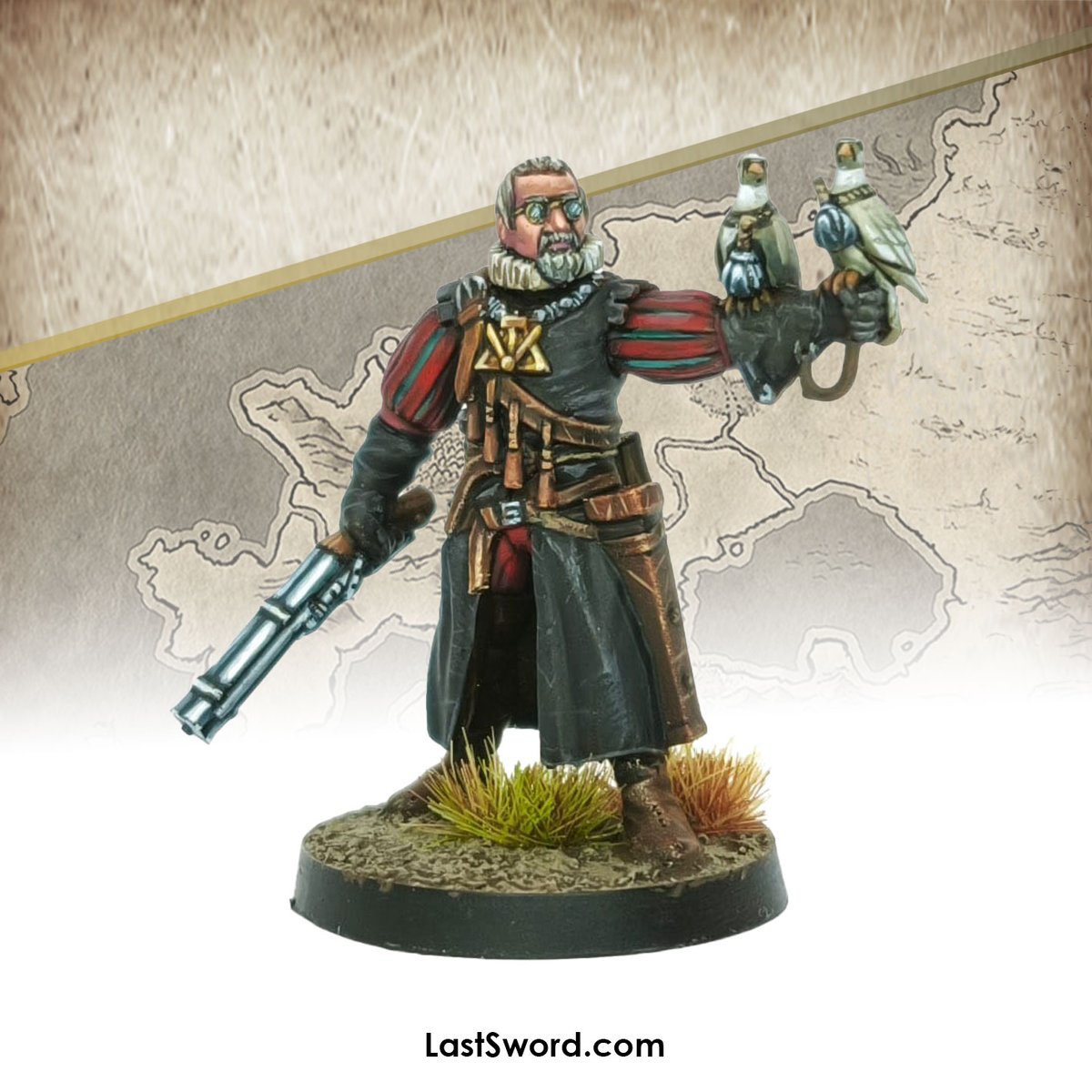 LastSwordMinis's tweet image. Engineer with Pigeon Bombs by @Alberto_Mateos_Jurado
This ingenious miniature is brought to life with the elegant colors chosen by our master craftsman.
Get yours at lastsword.com/product/miniat…
-
#citiesofsigmar #dogsofwar #the9thage #warhammer #aos #3dprint #dnd #lastswordminiatures