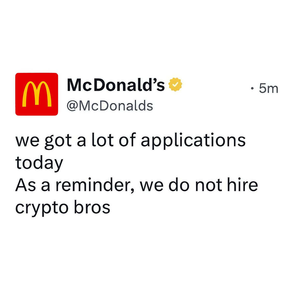 Got rejected before I even applied...