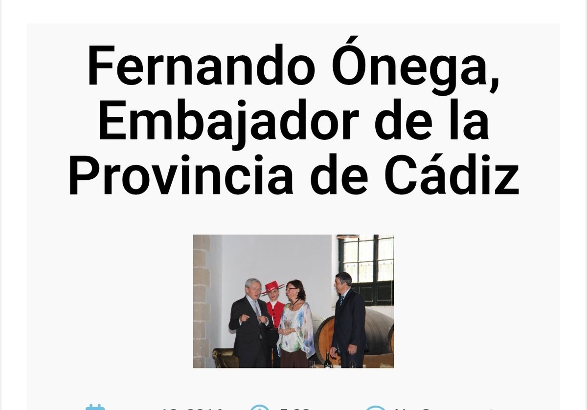 FonsiLoaiza's tweet photo. Sonsoles Ónega ha confundido el mar de la Bahía de Cádiz con una inundación. Su padre Fernando Ónega fue subdirector del diario Arriba de Falange, admirador de Franco y celebró sus fusilamientos. Los empresarios de Cádiz le entregaron el título de embajador de Cádiz. https://t.co/UOx3ZYh9Tw